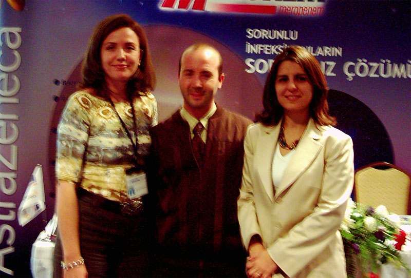 Uz. Dr. Hacer Deniz Özkaya, Dr. Hüsnü Pullukçu, Uz. Dr. Tansu Yamazhan Kemal Yüce Günleri 2003